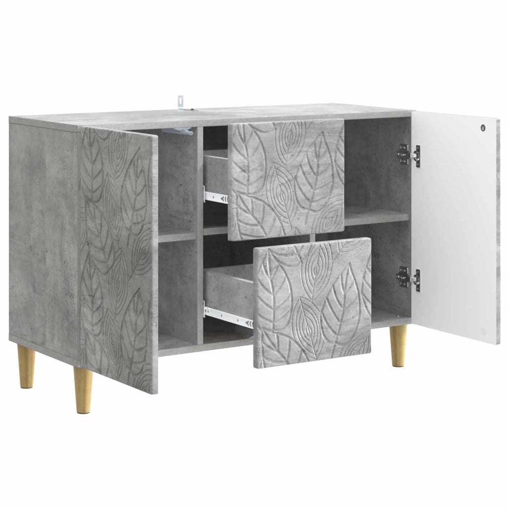Credenza Grigio Cemento 89 x 34,5 x 60 cm Legno ingegnerizzato 895118