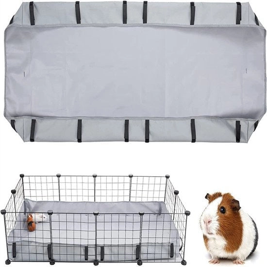 Voering Cavia Kooi Acquapatica | Zeildoek Fondoschiena per Conigli, Chinchilla e Piccoli Animali – Facile da Tenere Puliti - (24x47.5in)