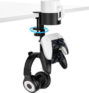 Sostituto di Controller con Orecchini per Cappello - Orecchini Rotanti per Porta Caffè - Appoggio per Orecchini - PS5 PS4 Switch Steam Nero