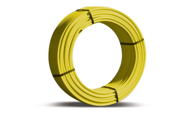 TUBO MULTI-DIAN GIALLO NUDO PER GAS- Diam. 20- DH- metri 100