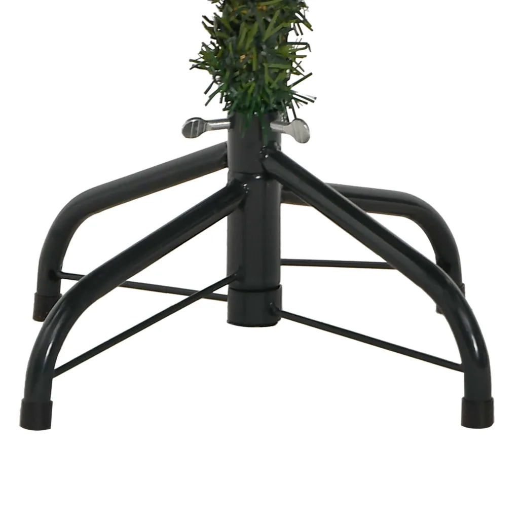 Albero di Natale Artificiale Incernierato-Albero Natalizio con Pigne 150 cm