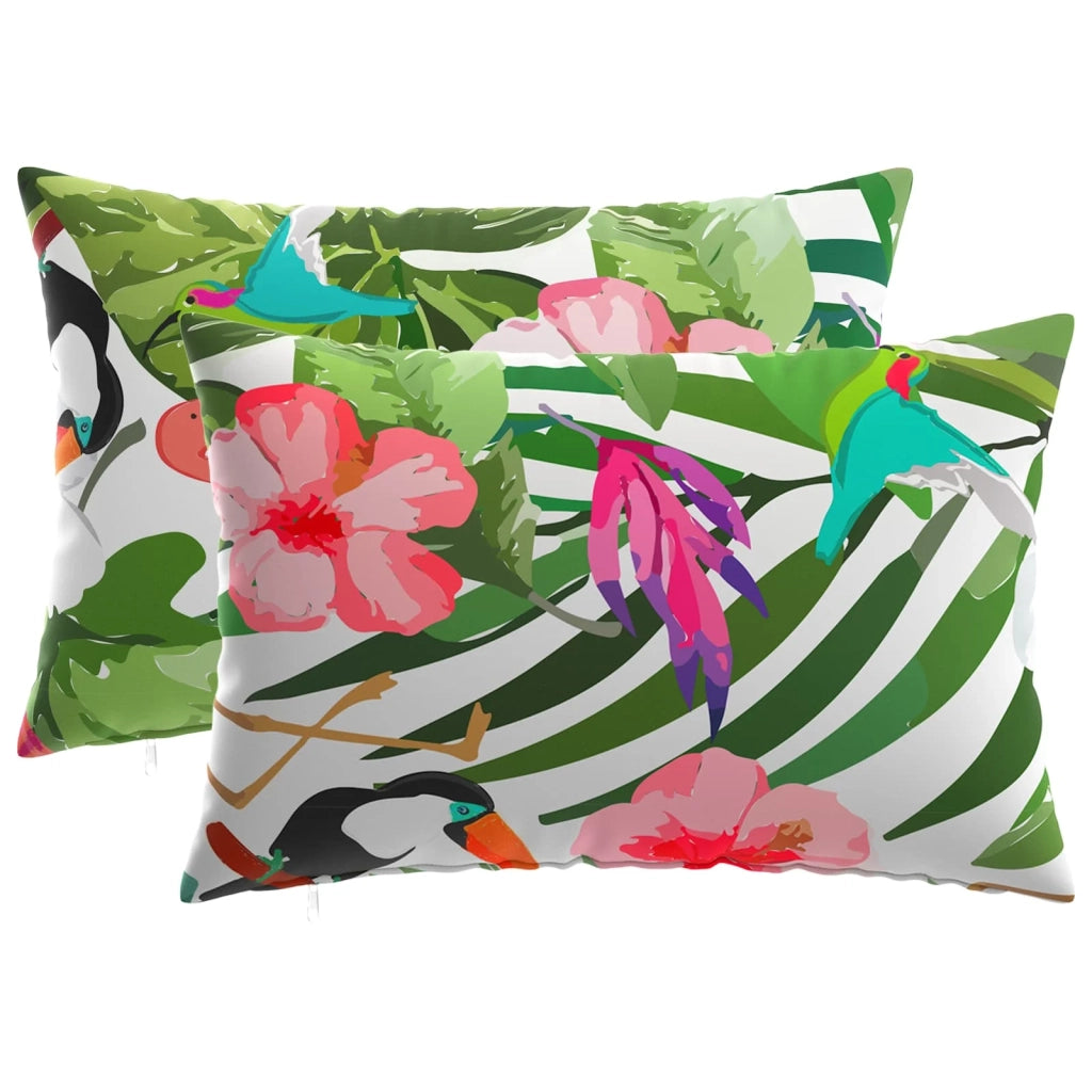 Cuscino con cuscino HEERLEN 2 pz Multicolore Poliestere 923971