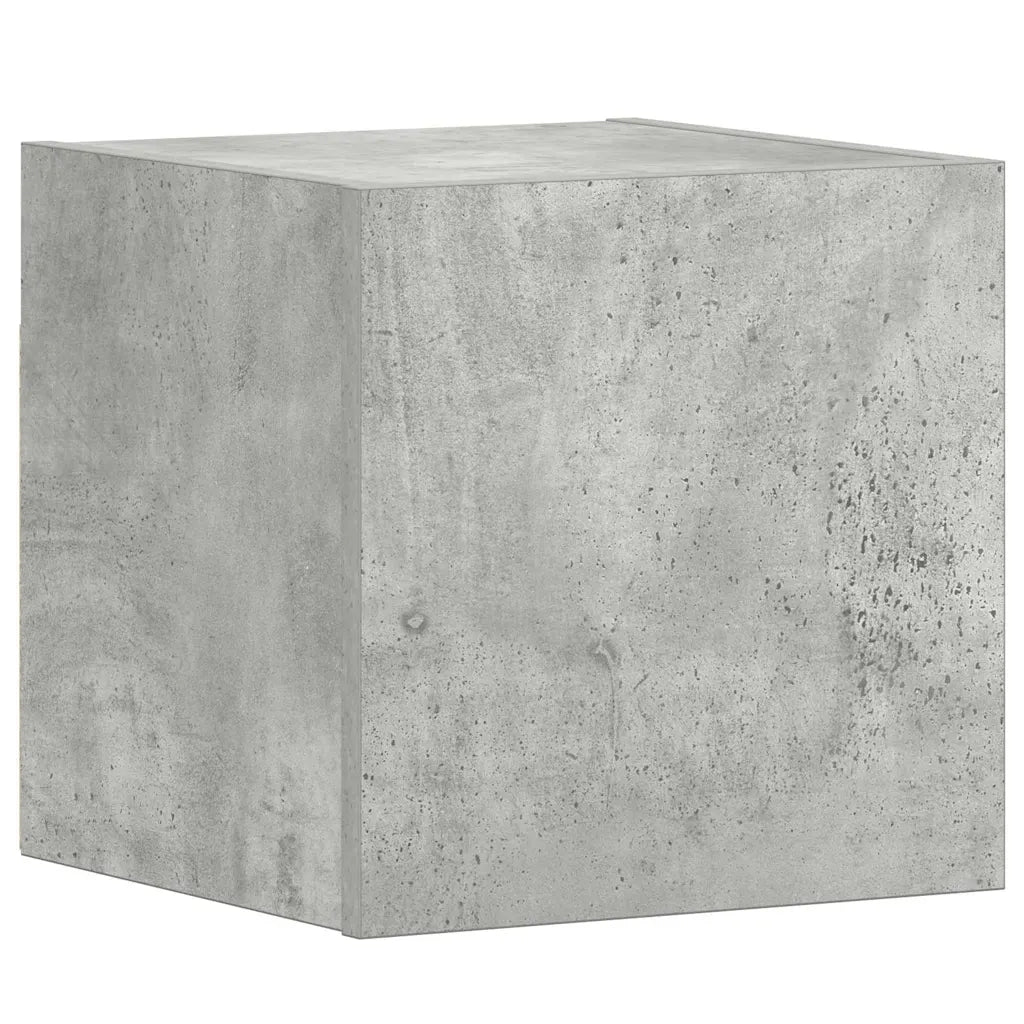 Set Porta TV 3 pz Grigio Cemento in Truciolato  cod mxl 30250
