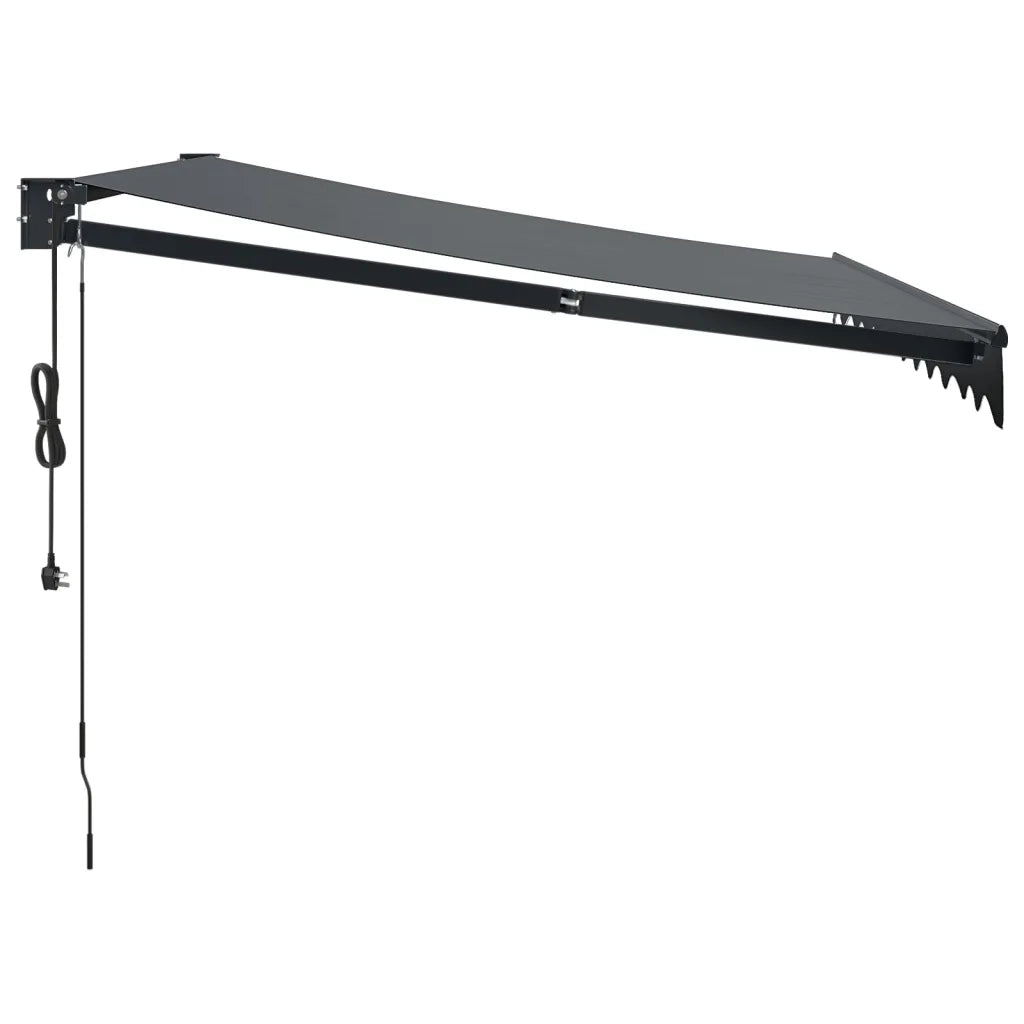Tenda Sole Automatica Retrattile Antracite 3x2,5 m 3154511