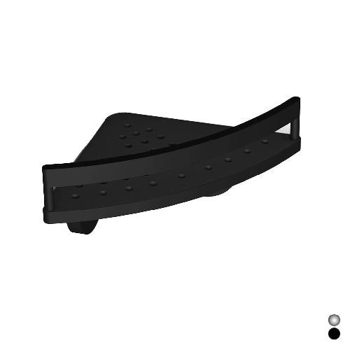 ANGOLARE DOCCIA CON BARRIERA KATAY- Nero cm 27,7 x h.9,5 x 15,6- KOEMO- pezzi 1