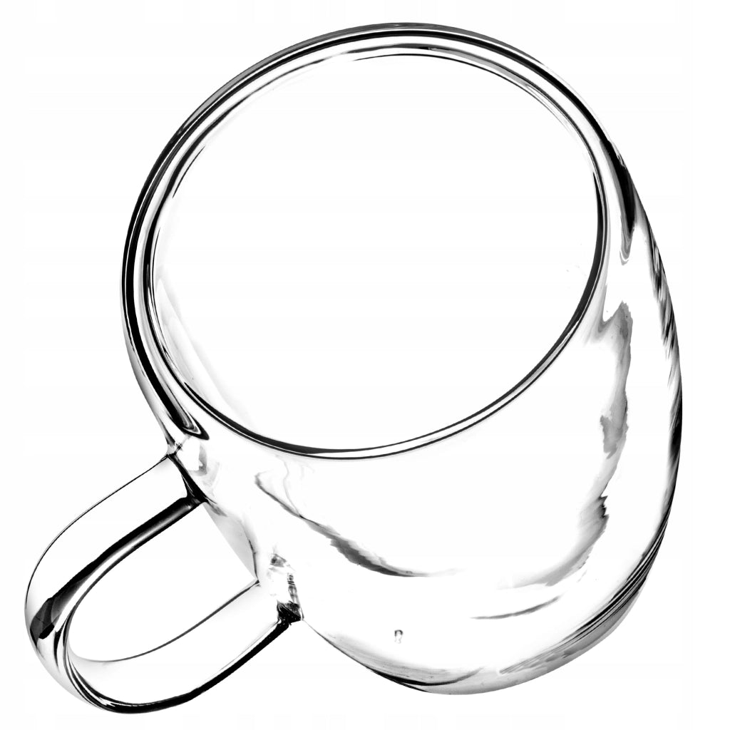 Bicchieri termici KADAX per caffè, tè, latte macchiato, tazze a doppia parete da 350 ml, confezione da 6 pezzi