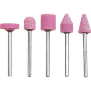 SERIE MOLE ABRASIVE 'PG' 5 pezzi - gambo Ø 3 mm - PG PROFESSIONAL