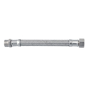 Flessibile in acciaio inox 3/8"m - 3/8"f