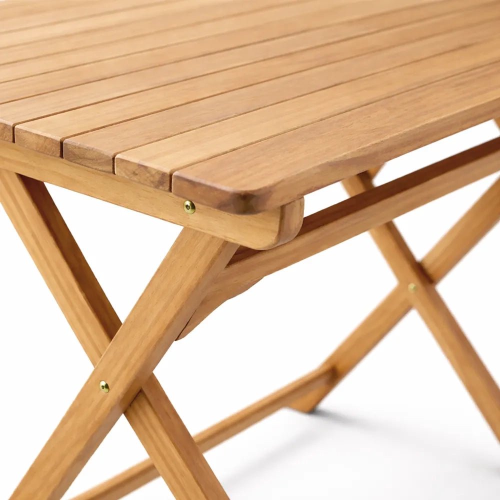 Tavolo Pieghevole da Giardino in Legno Teak – Banchetto