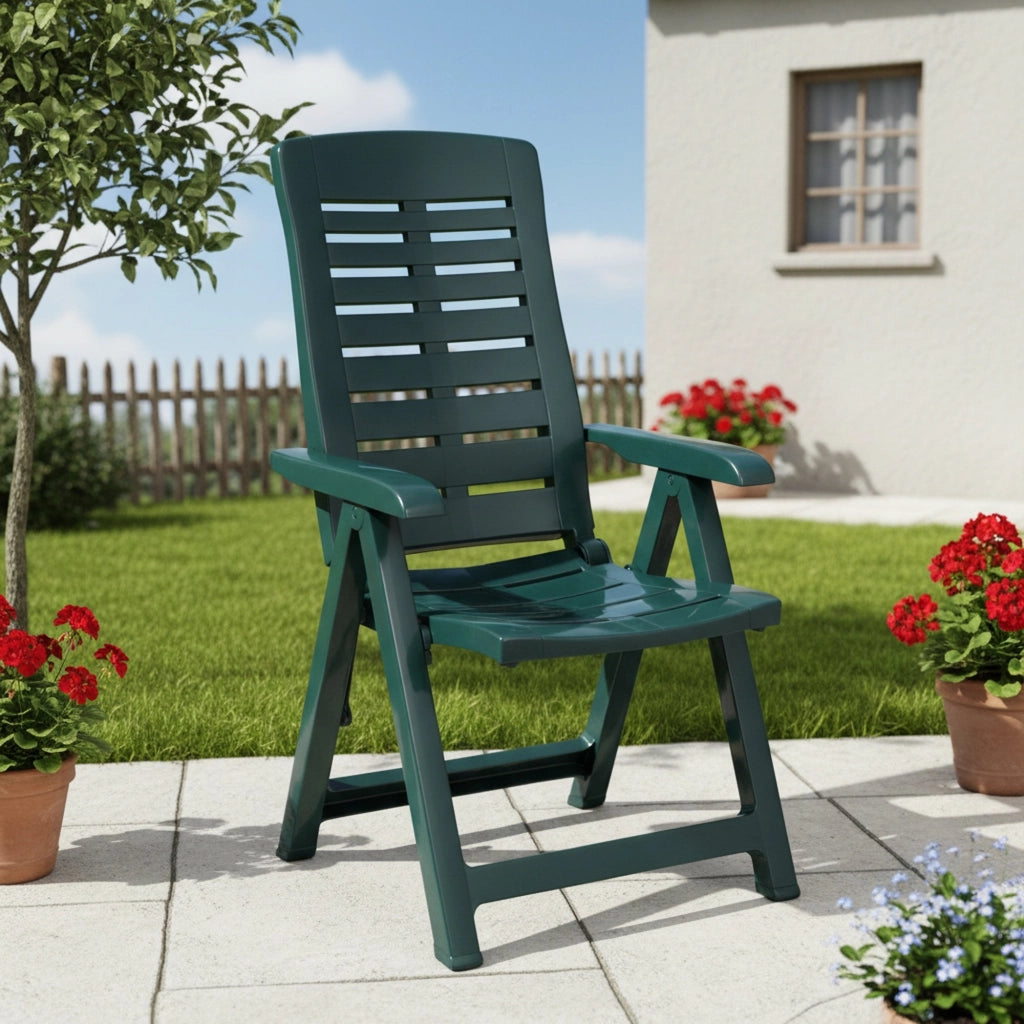Halsell, Sedia da Esterno una Sedia Made in Italy, Verde