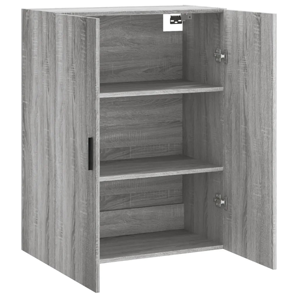 Armadietto a Muro | Mobile a Parete Grigio Sonoma 69,5x34x90 cm