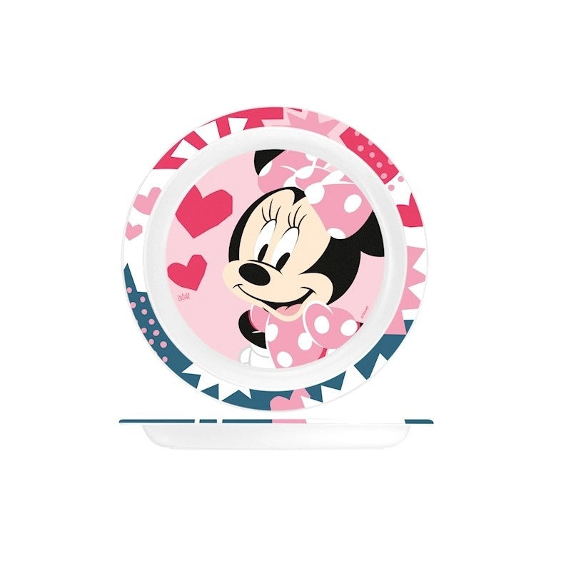 Piatto piano Disney Minnie Icon Ø 21 cm in SAN decorato