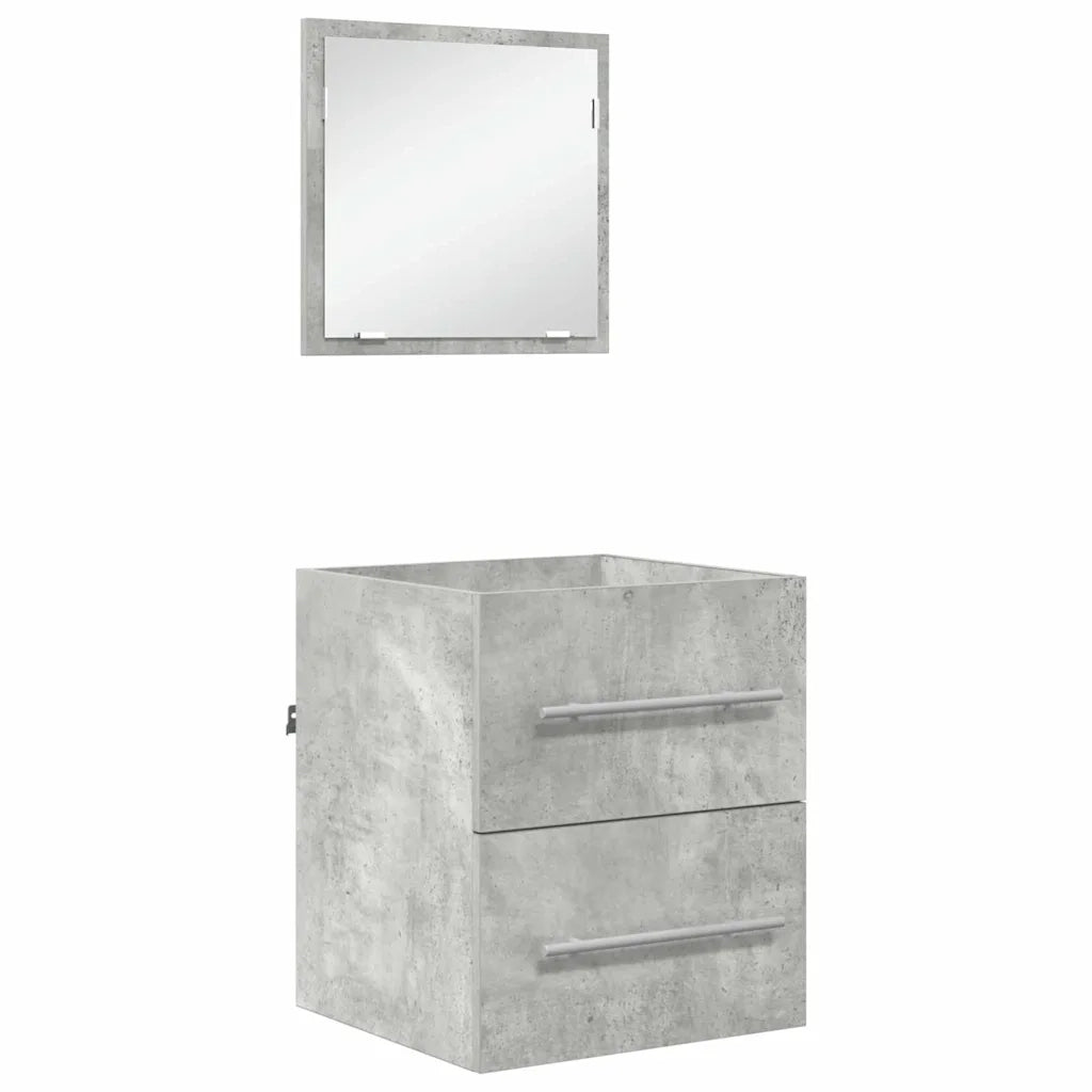 Set di mobili per il bagno Grigio 41 x 38,5 x 48 cm 875689