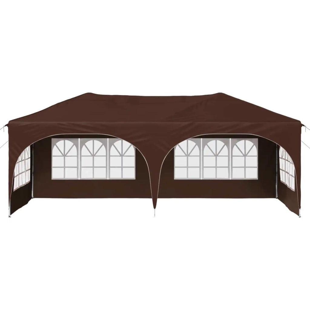 Tenda per feste a pop-up Marrone 575 x 288 x 245 cm 42019896