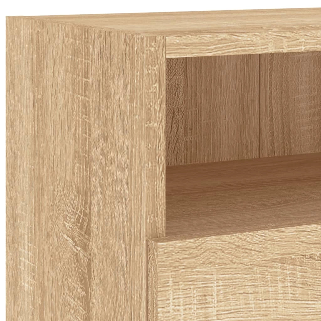 Mobile TV multimediale mensola TV credenza TV sala da pranzo soggiorno camera da letto a parete rovere Sonoma 100 x 30 x 30 cm legno ingegnerizzato marrone 02_0028144