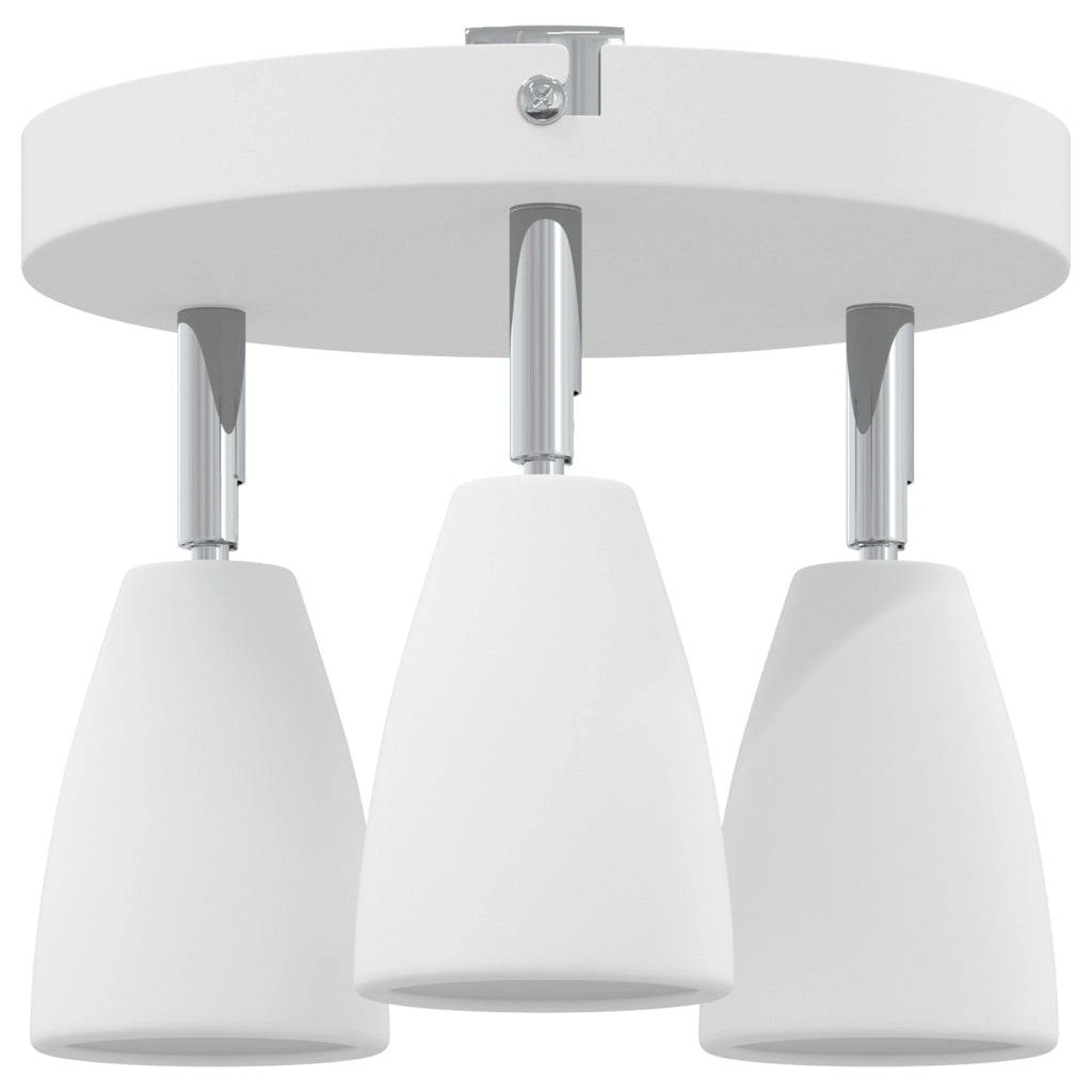 Faretto da Soffitto 3 Vie Regolabile Bianco GU10