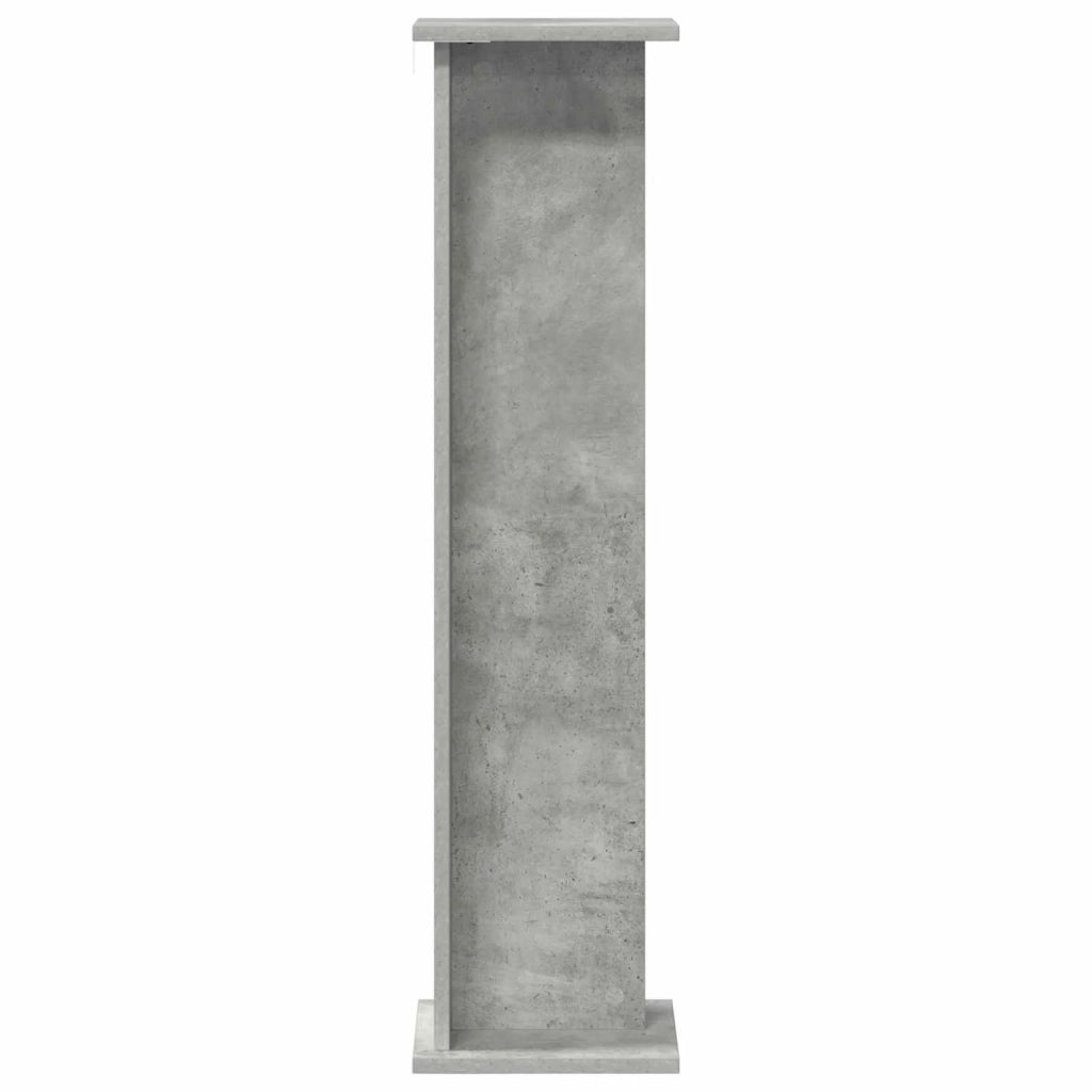 Supporto per piante 2 pcs Grigio Cemento 25 x 25,5 x 100,5 cm 899633