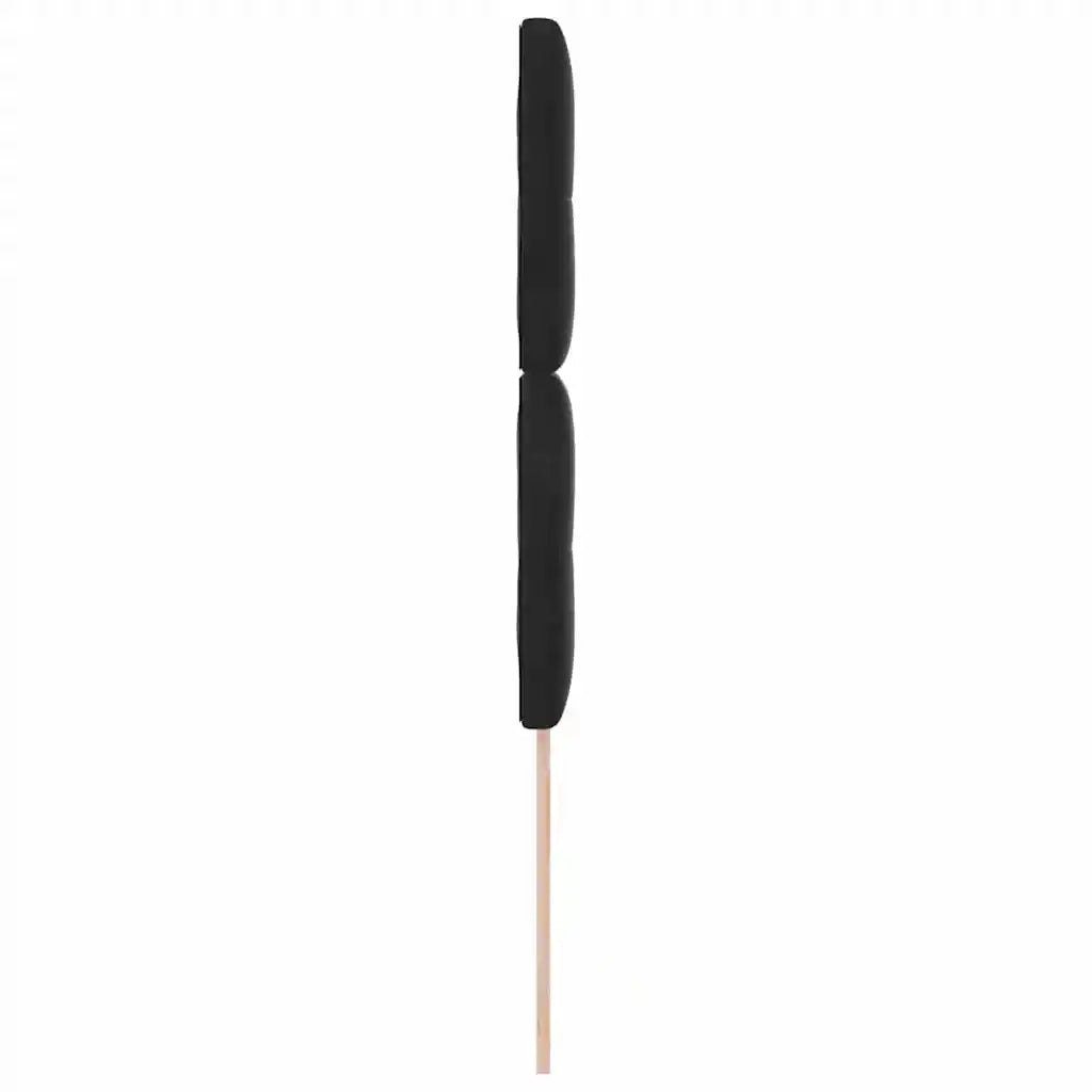 Testiera Nero 80 cm Velluto 3337791