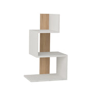 Tavolino laterale in legno "Rosie" - 42 x 30 x 72 cm - Rovere bianco