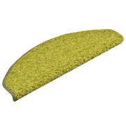 Tappetini per scale 30 pz | Gradini per Scale 65x21x4 cm Verde Semicircolari Grandi