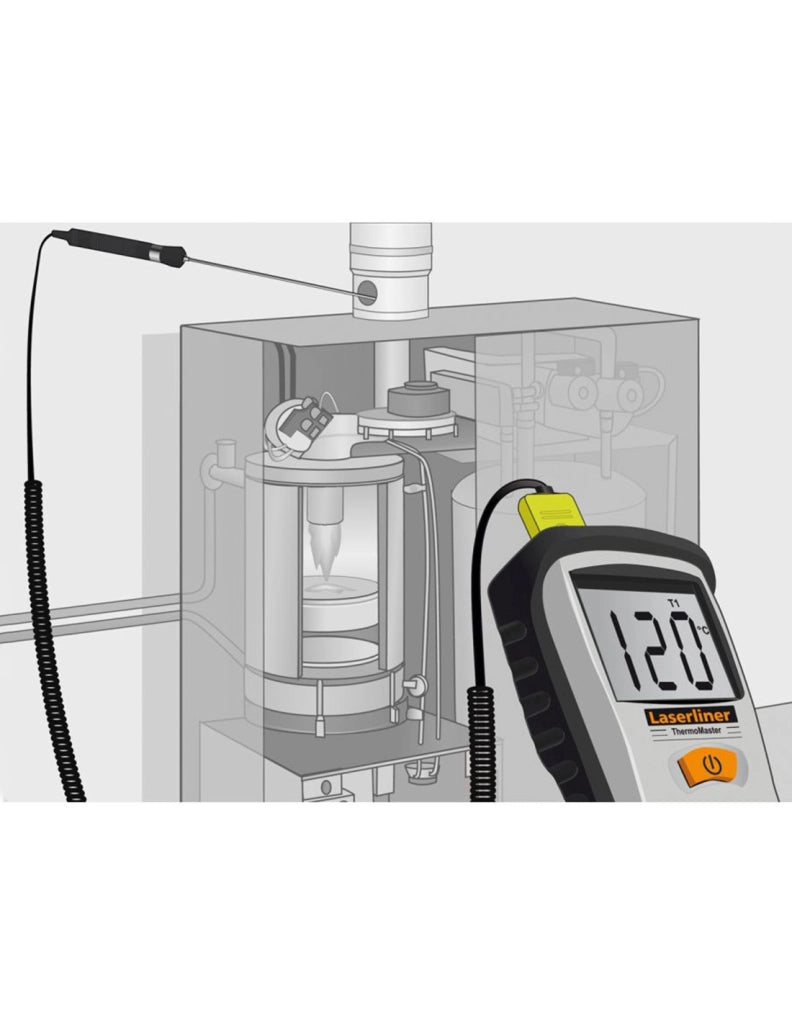 Sensore di temperatura tipo K LASERLINER 082.436A - ThermoSensor Tip
