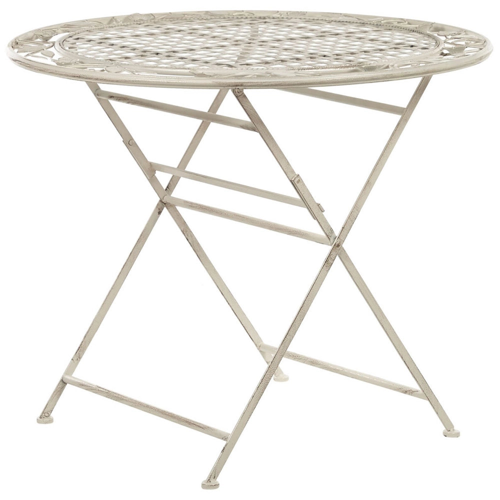 Set da Balcone Bistro a 4 Posti in Metallo Verde Chiaro moderno