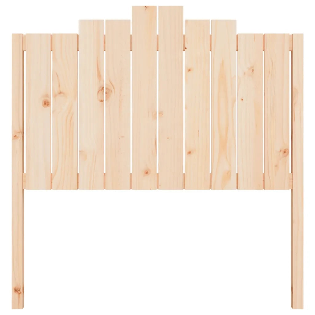Testiera per Letto 106x4x110 cm in Legno Massello di Pino 818455