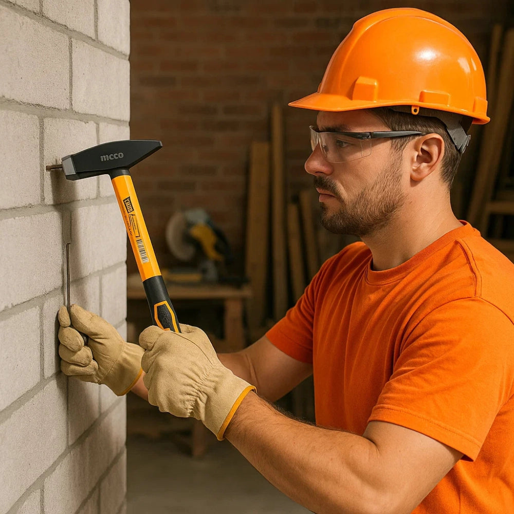 Martello tedesco impugnatura vetroresina antiscivolo maneggevole grammi 100