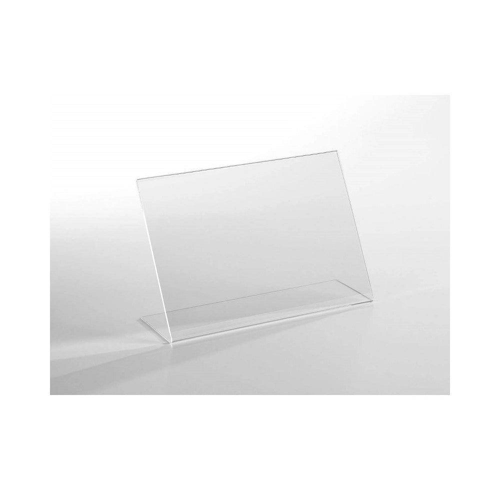 Trade Shop - Set 4 Segnaprezzi Supporto Porta Biglietto Da Visita Prezzo Etichette Espositore -