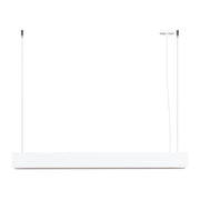 Lampada a sospensione rettangolare bianca ISKRON G13 8,5W