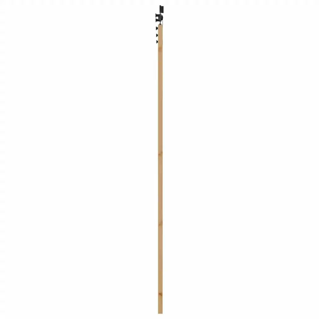 Porta Scorrevole ORKDAL Marrone 93 x 232 cm Legno e metallo 3332011