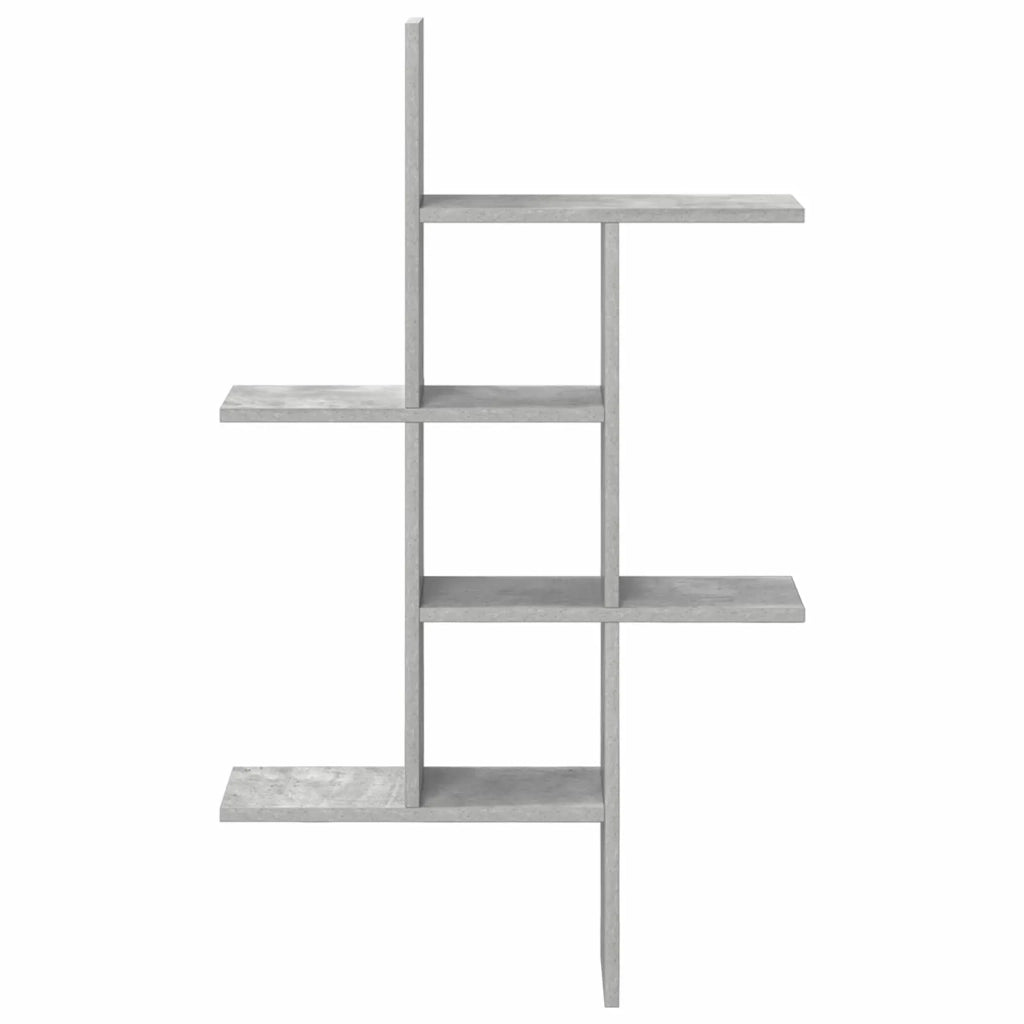Scaffale da parete Grigio Cemento 61 x 15 x 102 cm 8012191