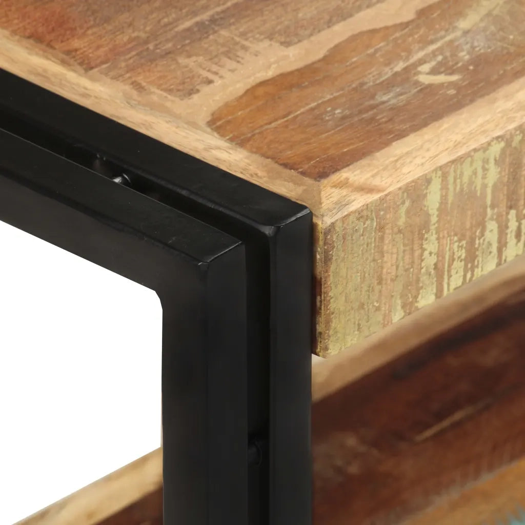 Mobile Porta TV 90x30x40 cm in Legno Massello di Recupero cod mxl 38782