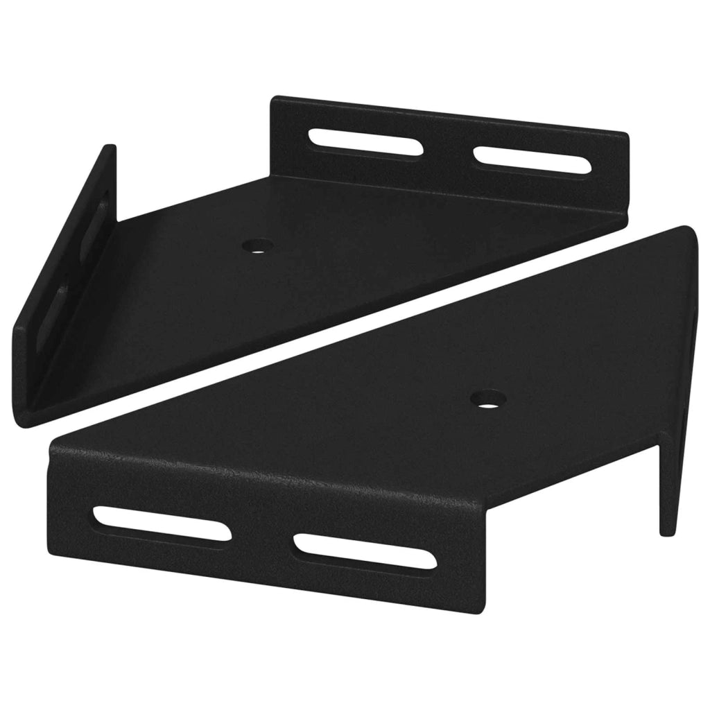 Staffa Angolare 2 pcs Nero 138,5 x 50,5 x 16 mm Ferro 864822