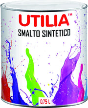 Utilia SMALTO SINTETICO  ml. 750 Nero lucido 6.00 pz