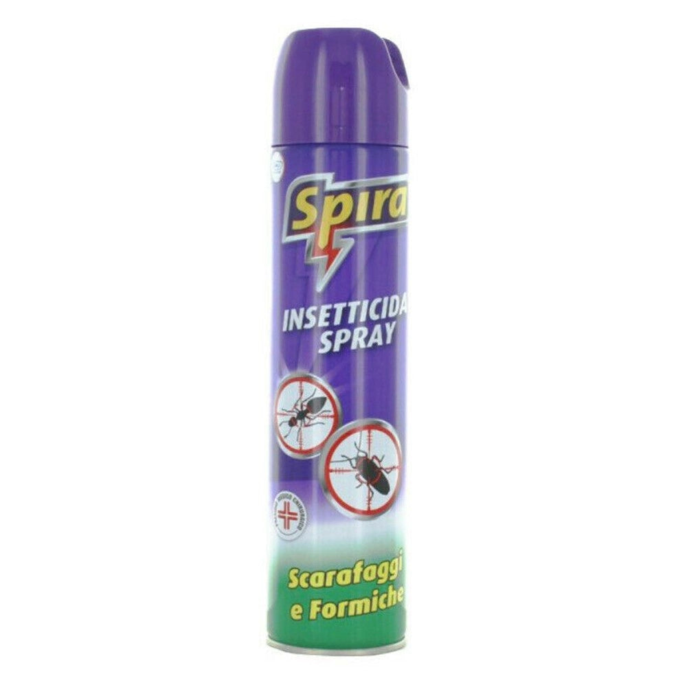 Trade Shop - Set 12pz Insetticida Spray Per Scarafaggi Formiche Insetti Striscianti Da 400ml 073234a -