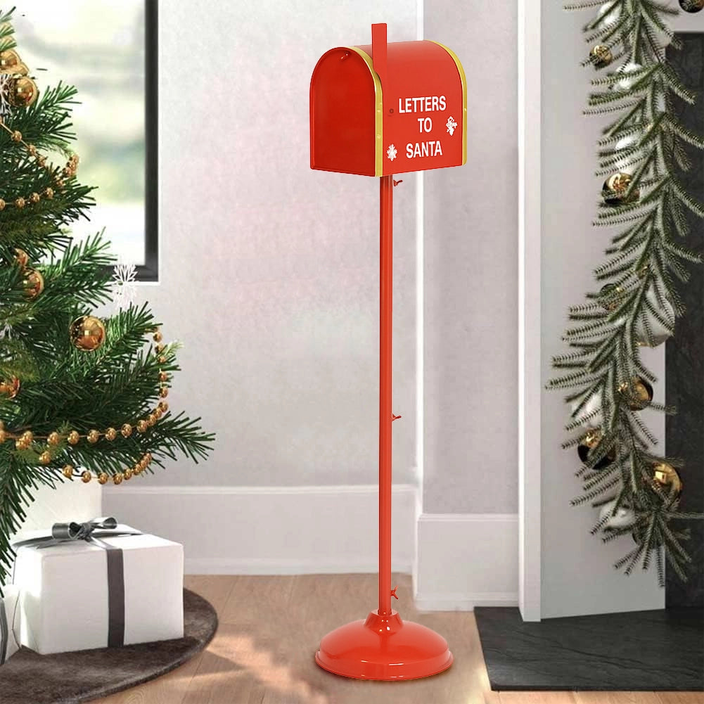 Cassetta Postale per Letterina Babbo Natale Addobbo Natalizio Colori Assortiti