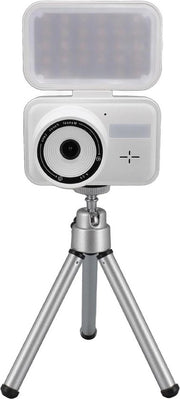 Camera di Timelapse con Comando WiFi a Wi-Fi e Focale Manuale - 4MP Camera di Timelapse per Macro con 28 LED Integrati per Illuminazione delle Piante.