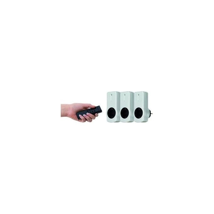 REV 0085010703 presa intelligente Nero, Bianco
