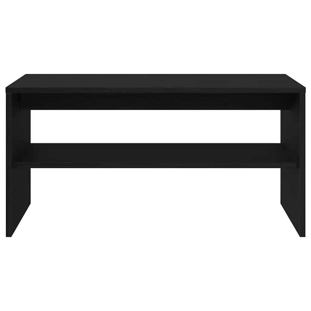 Mobile Porta TV-Mobile per TV-Credenza TV Rovere Nero 80x40x40 cm in Legno Multistrato 348214