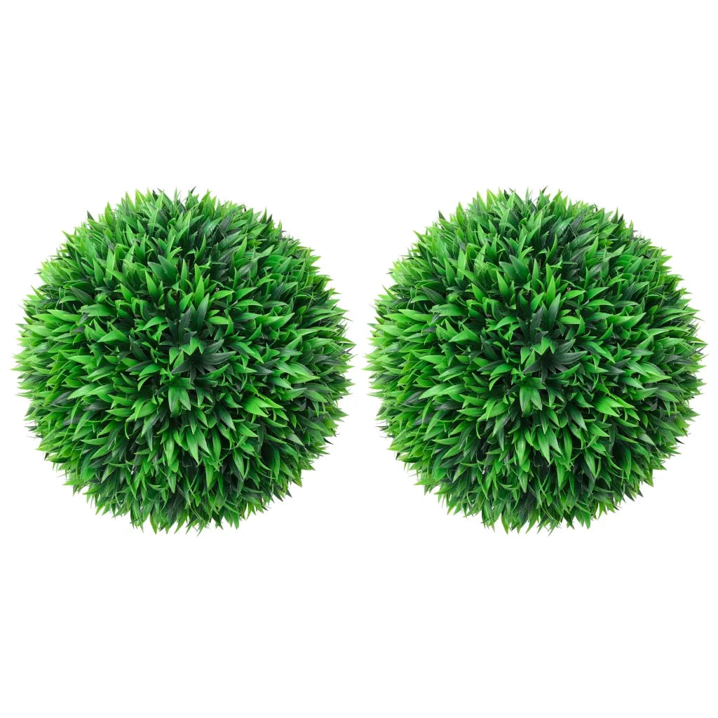 Sfere di Bosso Artificiale 2 pz 47 cm cod mxl 78226