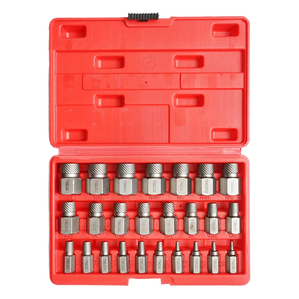 Set estrattore per viti e dadi deteriorati, 25 pezzi Breckner Germany