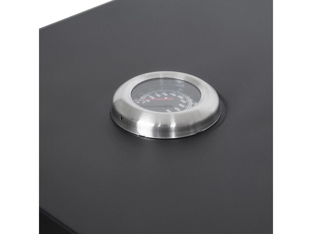 Forno per pizza al barbecue "Pizzello" - 40 x 35 x 28 cm - Nero