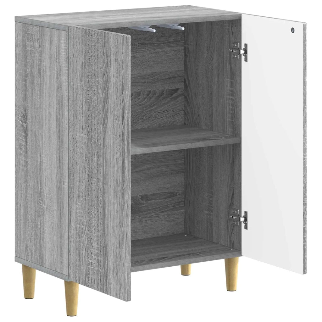 Mobiletto da Bagno ARNHEM Sonoma grigio 59,5 x 31 x 80 cm 896621