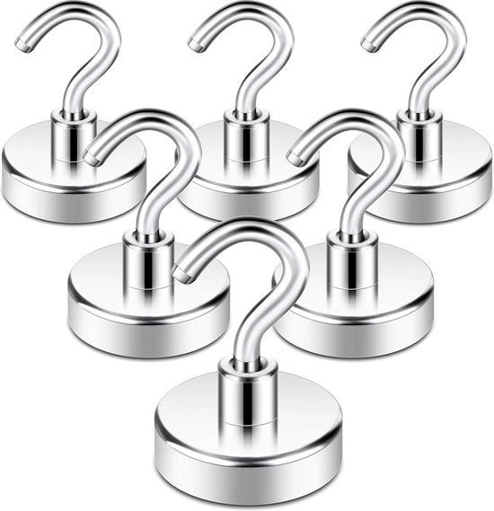 Hanger magnetici, 35 kg, base in CNC lavorata, ideali per griglia, asciugamano, cucina, porta, chiave, casa, ufficio, frigoriferi, BBQ-schegge