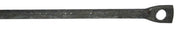 FERRO CREMONESE TONDO C/FORO D 6 MM H 120 CM- 25,0 pz