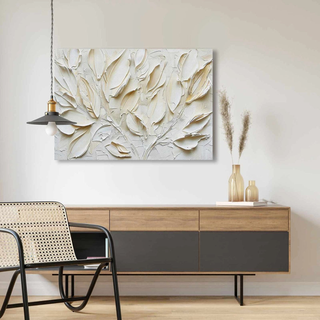 Nahaba, Quadro Materiale Struttura in Tessuto, 70x100h cm Multicolore