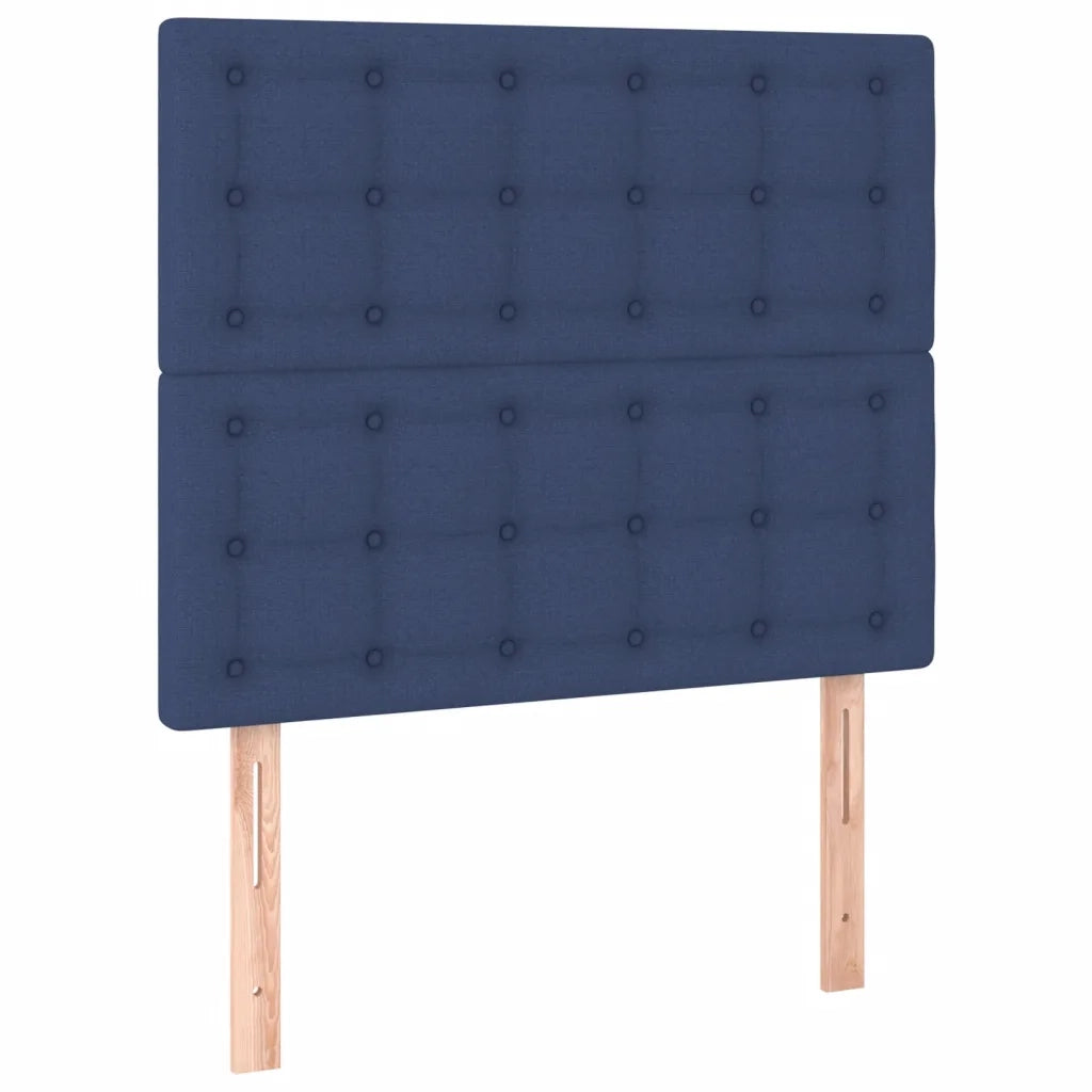 Giroletto a Molle con Materasso Blu 90x200 cm inTessuto 3137451