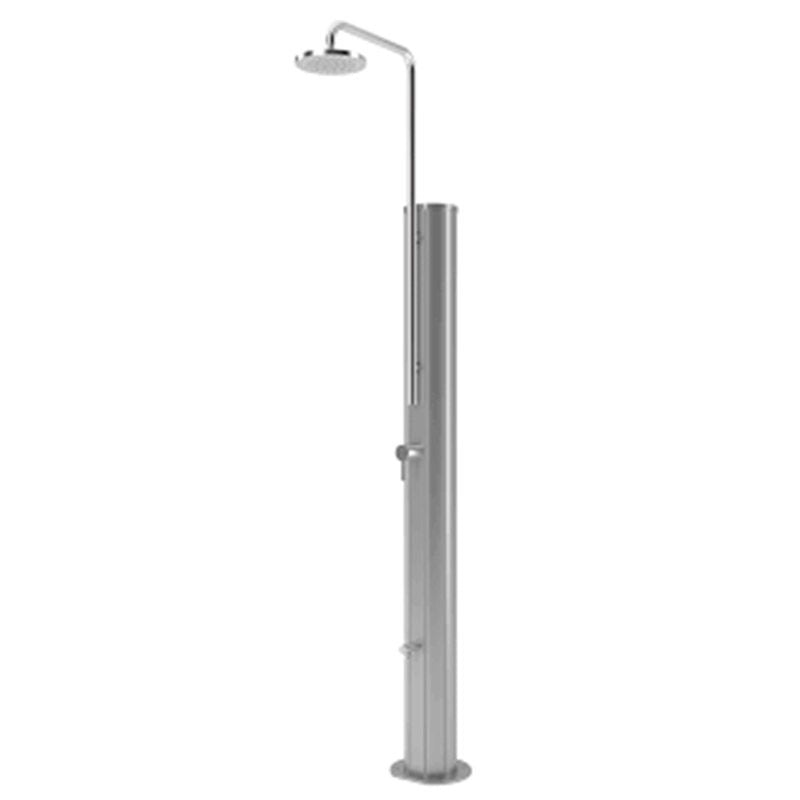 Doccia solare piscina con lavapiedi CHROME in acciaio 304 Astralpool - Doccia Solare Piscina Con Lavapiedi Chrome In Acciaio 304 Astralpool Doccia Solare Piscina Con Lavapiedi Chrome In Acciaio 304 Astralpool Argento