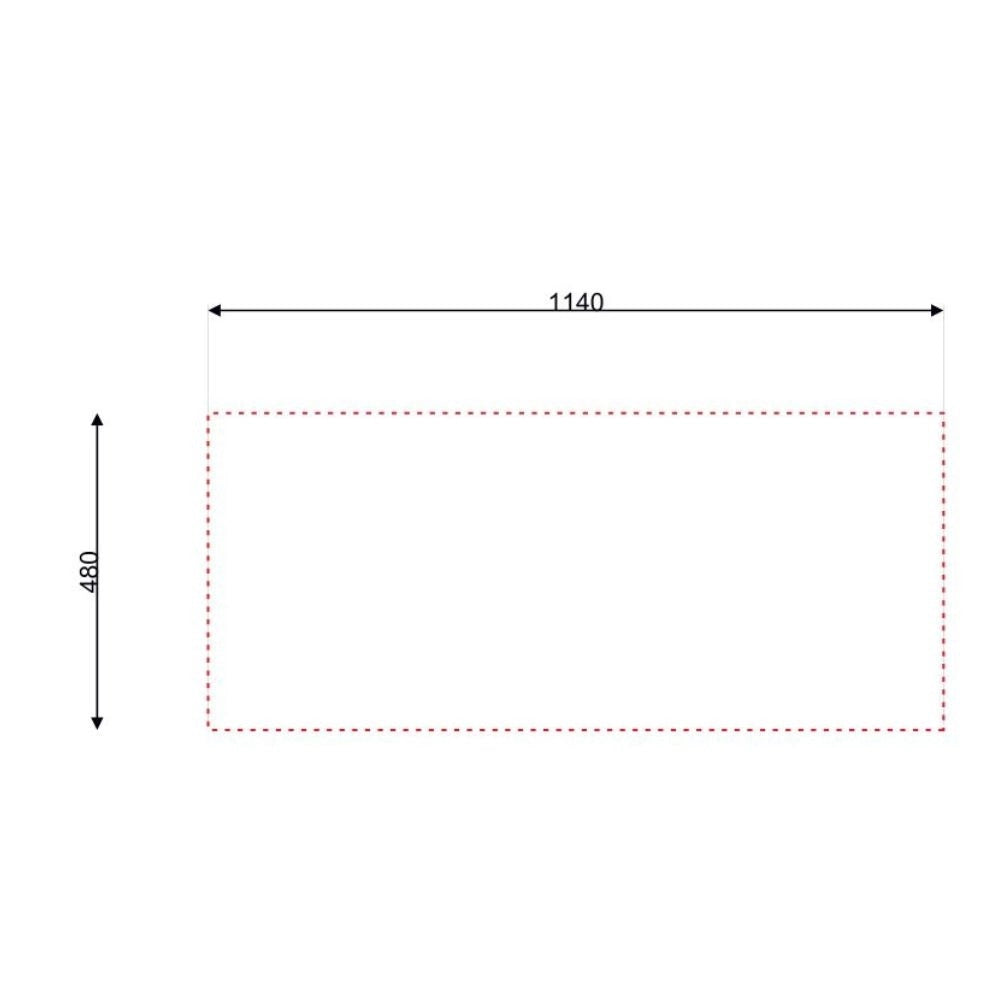 Lavello incasso acciaio inox 116x50 cm doppia vasca e gocciolatoio sinistro SA138